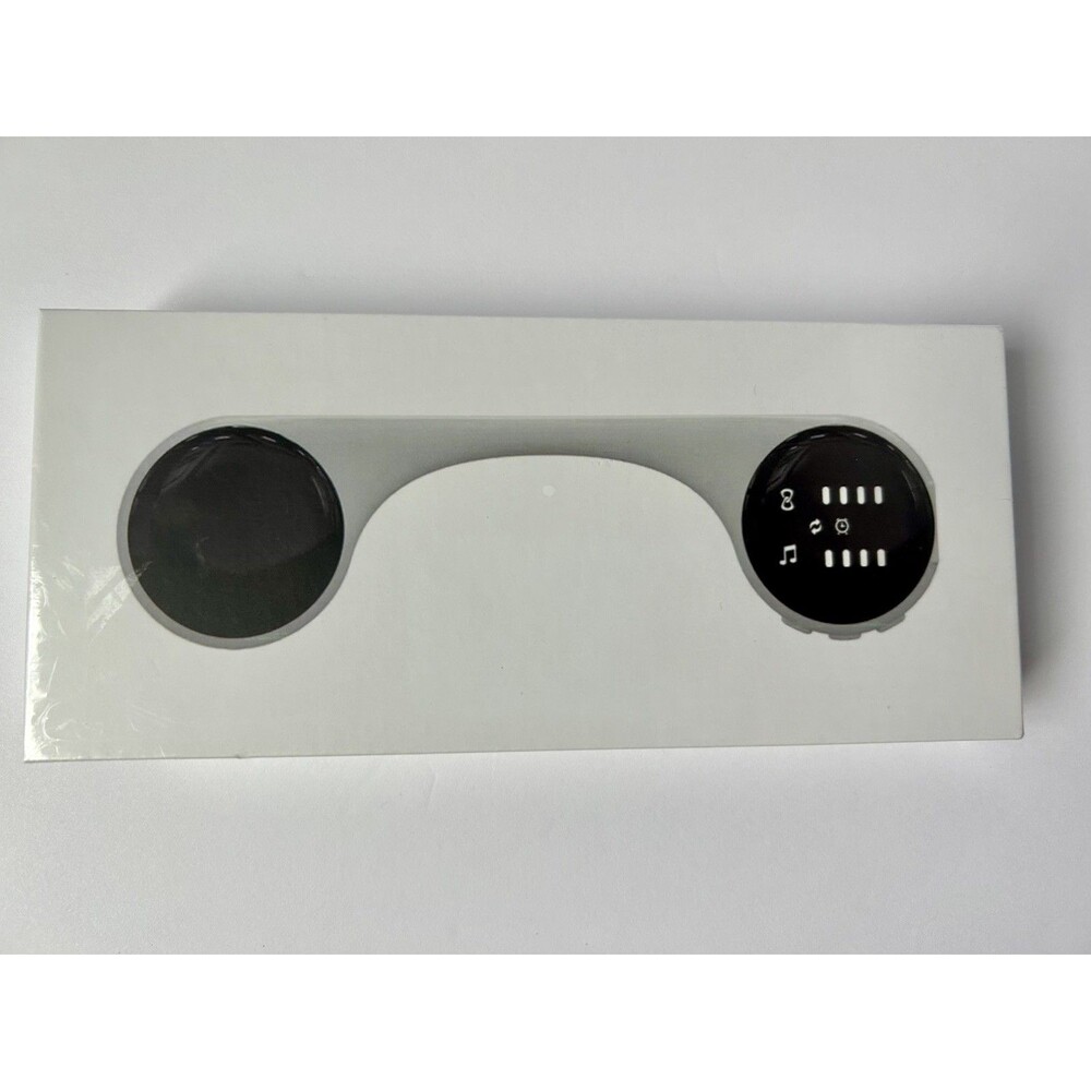 Bone Conduction Music Sleep Speaker  White Black Curved Portable Mini Speaker